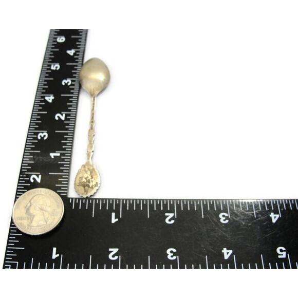 Vintage BM Co. Souvenir Spoon 925 Sterling Silver Canada Indian Head - Picture 13 of 14